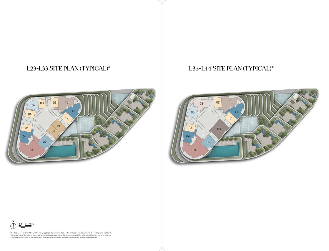 new-port-residences-site-plan-level-23-to-44-singapore