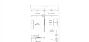 newport-residences-floor-plan-1-bedroom-type-A1-singapore