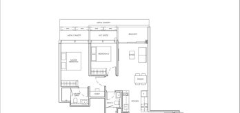 newport-residences-floor-plan-2-bedroom-premium-ensuite-study-type-BPS1-singapore